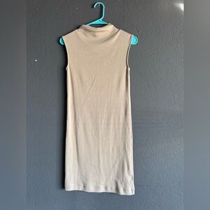 Old Navy Beige mock neck dress